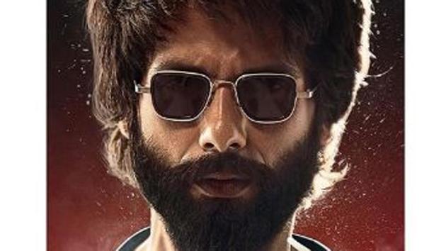 Shahid Kapoor as Kabir Singh in the film’s new poster.