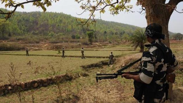 Two Maoists were gunned down in an encounter with security forces in Chhattisgarh’s Bijapur district on Sunday, the police said.(Representative Image) Two Maoists were gunned down in an encounter with security forces in Chhattisgarh’s Bijapur district on Sunday, the police said.(Representative Image)