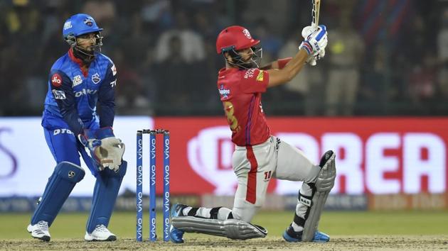 Kings XI Punjab( KXIP) batsman Mandeep Singh plays. (PTI) Kings XI Punjab( KXIP) batsman Mandeep Singh plays. (PTI)