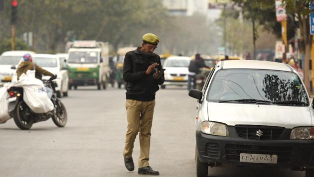 Singh also said, “The accused tried to snatch the victim’s phone. When he resisted, he pushed him down on the road and even tried to run over him.”(Virendra Singh Gosain/HT PHOTO) Singh also said, “The accused tried to snatch the victim’s phone. When he resisted, he pushed him down on the road and even tried to run over him.”(Virendra Singh Gosain/HT PHOTO)