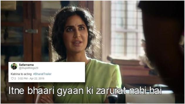 Bharat’s trailer got funny reactions from Twitter. Check out the best of them.