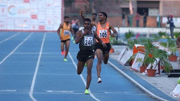 10000m runner Gavit Murali Kumar bagged a bronze.(AFI)