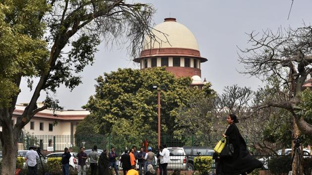 The Supreme Court will this week hear a series of important cases — the National Registry of Citizens for Assam, a criminal defamation case against Rahul Gandhi, whether or not a film on Modi can be released during the elections, and if the CBI should be allowed to arrest former Kolkata Police commissioner Rajeev Kumar — in the shadow of sexual harassment charges against Chief Justice of India Ranjan Gogoi. (Biplov Bhuyan / HT File) The Supreme Court will this week hear a series of important cases — the National Registry of Citizens for Assam, a criminal defamation case against Rahul Gandhi, whether or not a film on Modi can be released during the elections, and if the CBI should be allowed to arrest former Kolkata Police commissioner Rajeev Kumar — in the shadow of sexual harassment charges against Chief Justice of India Ranjan Gogoi. (Biplov Bhuyan / HT File)