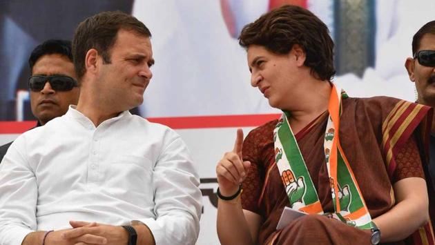 Congress general secretary Priyanka Gandhi Vadra’s close aides have advised her to contest from her party’s former bastion of Allahabad, according to a senior party functionary aware of the developments. There has been speculation that she may contest from Varanasi against PM Modi. On Sunday, Gandhi said she will contest from the constituency if Congress president Rahul Gandhi, asks her to. (HT Photo) Congress general secretary Priyanka Gandhi Vadra’s close aides have advised her to contest from her party’s former bastion of Allahabad, according to a senior party functionary aware of the developments. There has been speculation that she may contest from Varanasi against PM Modi. On Sunday, Gandhi said she will contest from the constituency if Congress president Rahul Gandhi, asks her to. (HT Photo)