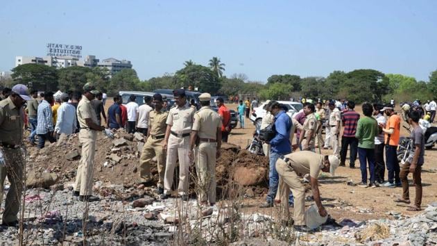 Ajay Nagose’s body was found lying at the Hindustan Antibiotics ground by children who had come there to play cricket. (HT PHOTO) Ajay Nagose’s body was found lying at the Hindustan Antibiotics ground by children who had come there to play cricket. (HT PHOTO)