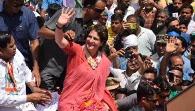 There has been some speculation of late that Priyanka Gandhi may contest from Varanasi against Prime Minister Narendra Modi.(Naseem Malik / HT Photo) There has been some speculation of late that Priyanka Gandhi may contest from Varanasi against Prime Minister Narendra Modi.(Naseem Malik / HT Photo)