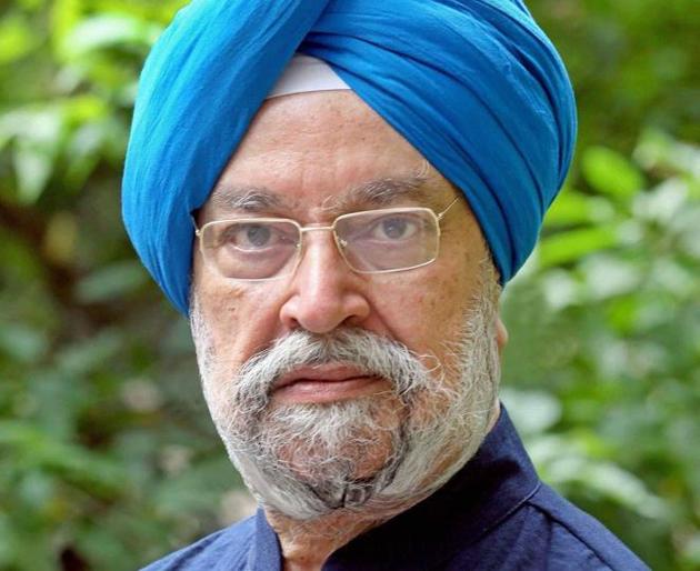 BJP Candidate from Amritsar Lok Sabha Constituency Hardeep Singh Puri in Amritsar (HT File) BJP Candidate from Amritsar Lok Sabha Constituency Hardeep Singh Puri in Amritsar (HT File)