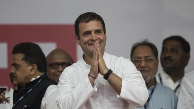 Congress party president Rahul Gandhi (Satish Bate/HT Photo) Congress party president Rahul Gandhi (Satish Bate/HT Photo)