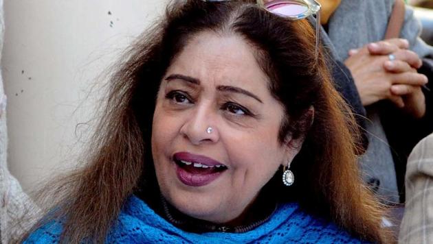 Chandigarh MP Kirron Kher(HT File)