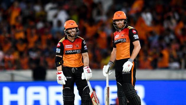 File image of David Warner and Jonny Bairstow(AFP) File image of David Warner and Jonny Bairstow(AFP)