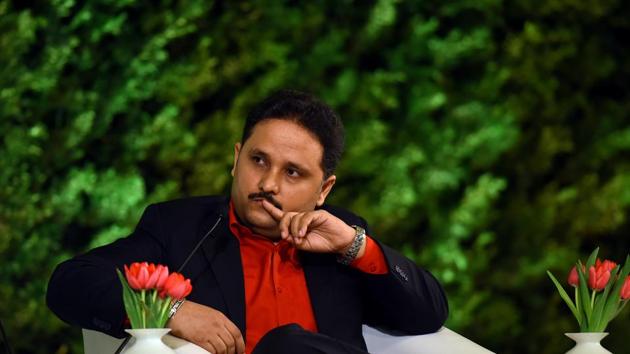 Author Amish Tripathi says he isn’t comfortable with too much visibility.(Photo: Amal KS/HT)