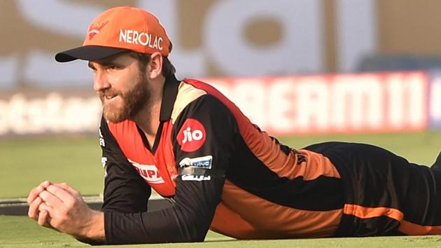 SRH skipper Kane Williamson takes a catch of KKR batsman Chris Lynn during the Indian Premier League 2019 (IPL T20) cricket match between Sunrisers Hyderabad (SRH) and Kolkata Knight Riders (KKR) at Rajiv Gandhi International Cricket Stadium. (PTI) SRH skipper Kane Williamson takes a catch of KKR batsman Chris Lynn during the Indian Premier League 2019 (IPL T20) cricket match between Sunrisers Hyderabad (SRH) and Kolkata Knight Riders (KKR) at Rajiv Gandhi International Cricket Stadium. (PTI)