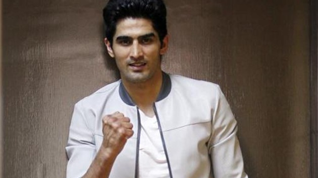 VijenderSingh, 33, was born in Haryana. He is a professional boxer who had won a Bronze in the 2008 Olympics, a first by an Indian boxer.