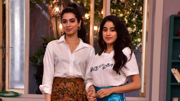 Janhvi kapoor and Khushi appeared on Vogue BFFs with Neha Dhupia.