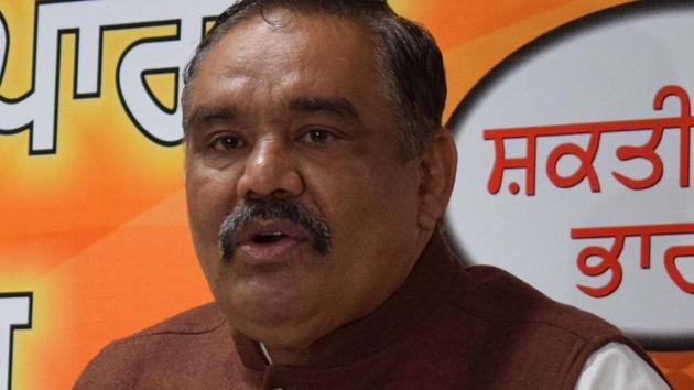 Union minister Vijay Sampla and BJP’s Hoshiarpur MP Vijay Sampla is only a few ministers in Narendra Modi cabinet having been dropped from the list of candidates for the 2019 Lok Sabha elections.(HT File Photo)