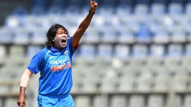 File image of Jhulan Goswami(AFP)