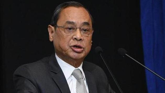 The Supreme Court Wednesday directed chiefs of the CBI, IB and Delhi Police to appear and meet in chambers the three judges who are hearing a lawyer’s claim that there was a larger conspiracy to frame Chief Justice of India Ranjan Gogoi.(Sonu Mehta/HT PHOTO)