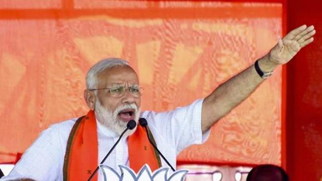 Prime Minister Narendra Modi will hold a road show and take part in the Ganga `aarti’ on Thursday, a day before he files his nomination papers from this Uttar Pradesh constituency, a party functionary said. (PTI) Prime Minister Narendra Modi will hold a road show and take part in the Ganga `aarti’ on Thursday, a day before he files his nomination papers from this Uttar Pradesh constituency, a party functionary said. (PTI)