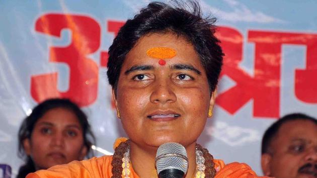 Sadhvi Pragya Singh Thakur is facing trial in the case under the Unlawful Activities (Prevention) Act.(File photo)