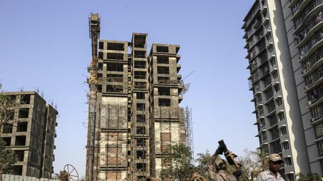 Few things illustrate the malaise in India’s property market as starkly as would-be homeowners having to dedicate untold hours to completing the flats they spent years saving up for. (Bloomberg FILE) Few things illustrate the malaise in India’s property market as starkly as would-be homeowners having to dedicate untold hours to completing the flats they spent years saving up for. (Bloomberg FILE)