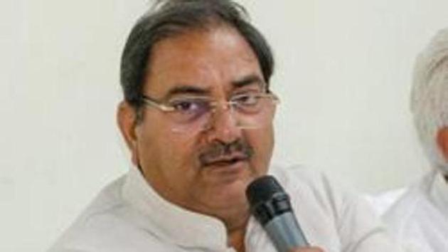 The INLD’s vote share was 24.4% and 24.1% in the 2014 Lok Sabha and assembly elections. In the 2009 parliamentary election, the party’s vote share was 15.6% and 22.4% in 2004. (PTI) The INLD’s vote share was 24.4% and 24.1% in the 2014 Lok Sabha and assembly elections. In the 2009 parliamentary election, the party’s vote share was 15.6% and 22.4% in 2004. (PTI)