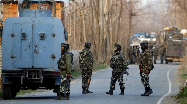 Officials on Thursday morning said that two militants were killed in Bijbehara in south Kashmir’s Anantnag district after a gun battle with security forces. The bodies of the two militants have been retrieved from the site of encounter. (ANI File) Officials on Thursday morning said that two militants were killed in Bijbehara in south Kashmir’s Anantnag district after a gun battle with security forces. The bodies of the two militants have been retrieved from the site of encounter. (ANI File)