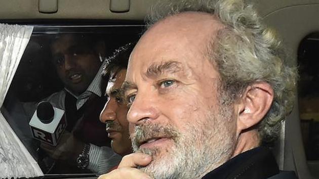 London-based lawyers acting on behalf of Christian Michel, currently in jail in India for his alleged role in corruption in the sale of AgustaWestland helicopters in 2010, have filed an “urgent communication” with UN bodies, seeking their intervention to secure his release. (AP) London-based lawyers acting on behalf of Christian Michel, currently in jail in India for his alleged role in corruption in the sale of AgustaWestland helicopters in 2010, have filed an “urgent communication” with UN bodies, seeking their intervention to secure his release. (AP)