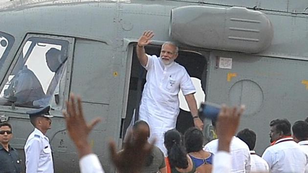 Mohammed Mohsin, a 1996-batch IAS officer, had been suspended by the Election Commission for ordering a check of PM Narendra Modi ‘s chopper in Odisha.(AFP file photo)