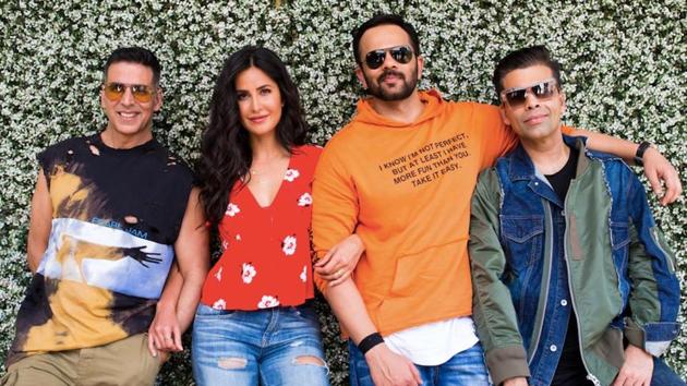 Akshay Kumar and Katrina Kaif will star in Rohit Shetty’s Sooryavanshi.(Twitter)