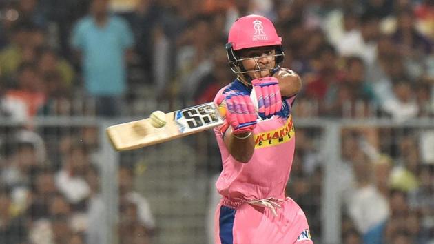 File image of Riyan Parag. (PTI) File image of Riyan Parag. (PTI)