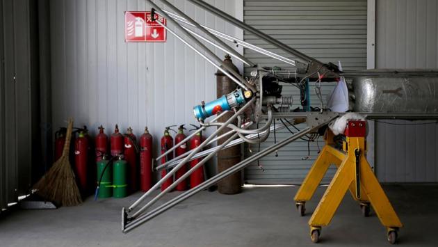 A retired rocket at LinkSpace’s development site. Equity investment in China’s space start-ups reached 3.57 billion yuan ($533 million), accounting for about 18% of global space start-up investments in 2018, a historic high. But like space-launch startups elsewhere, the immediate challenge for Chinese ones is safety and reliability. (Jason Lee / REUTERS)