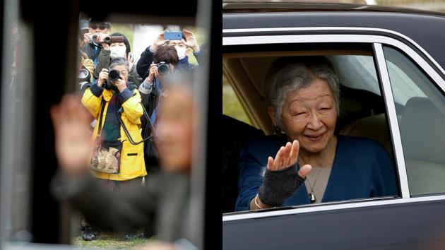 “They know our faces by now, so when we raise the cameras I guess they think ‘here they are’ and they face towards us and wave,” said Shirataki, who always wears sneakers and trousers for ease of movement while she’s on the hunt. Shirataki and her fellow chasers, nearly all of whom are female, say their main focus is the royal women and their clothes. (Issei Kato / REUTERS) “They know our faces by now, so when we raise the cameras I guess they think ‘here they are’ and they face towards us and wave,” said Shirataki, who always wears sneakers and trousers for ease of movement while she’s on the hunt. Shirataki and her fellow chasers, nearly all of whom are female, say their main focus is the royal women and their clothes. (Issei Kato / REUTERS)