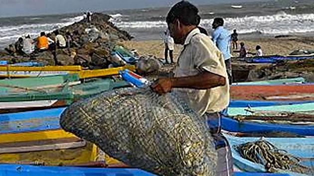 Fishermen from Worli Koliwada claimed two of them were detained by the Dadar police on Thursday evening for forwarding text messages on a popular mobile messaging application about sporting black flags at a Sena rally. The Dadar police have refuted the claims. (PTI) Fishermen from Worli Koliwada claimed two of them were detained by the Dadar police on Thursday evening for forwarding text messages on a popular mobile messaging application about sporting black flags at a Sena rally. The Dadar police have refuted the claims. (PTI)