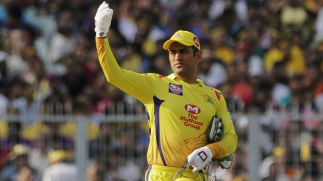 Chennai Super Kings' MS Dhoni gestures to fielders during the Indian Premier League (IPL) 2019. (AP) Chennai Super Kings' MS Dhoni gestures to fielders during the Indian Premier League (IPL) 2019. (AP)