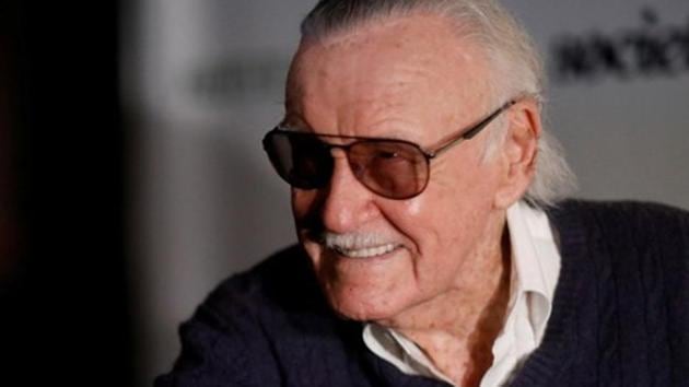 Marvel Comics co-creator Stan Lee poses at a tribute event Extraordinary: Stan Lee.(REUTERS)