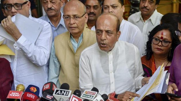 Former Railway Minister Dinesh Trivedi, who is also a sitting MP from Barrackpore, said this was a “clear fraud on the people” and “an attempt to hack the EVMs”.(PTI PHOTO) Former Railway Minister Dinesh Trivedi, who is also a sitting MP from Barrackpore, said this was a “clear fraud on the people” and “an attempt to hack the EVMs”.(PTI PHOTO)