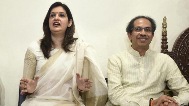 The Shiv Sena appointed former Congress spokesperson Priyanka Chaturvedi as its “upneta” or deputy leader. (PTI Photo) The Shiv Sena appointed former Congress spokesperson Priyanka Chaturvedi as its “upneta” or deputy leader. (PTI Photo)