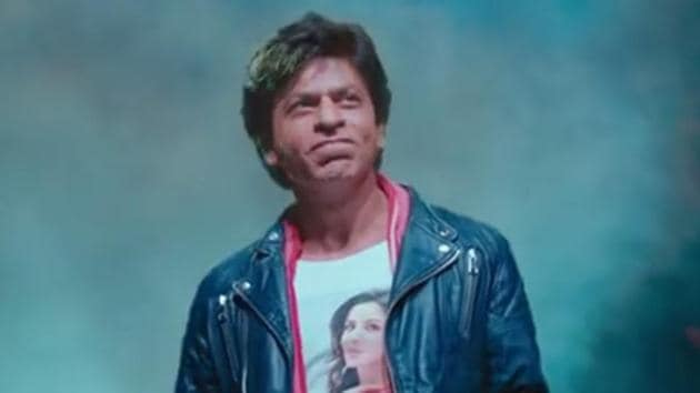 Shah Rukh Khan in a still from Zero.