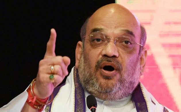 Amit Shah will address public meetings in Bihar and Uttar Pradesh today(HT Photo) Amit Shah will address public meetings in Bihar and Uttar Pradesh today(HT Photo)
