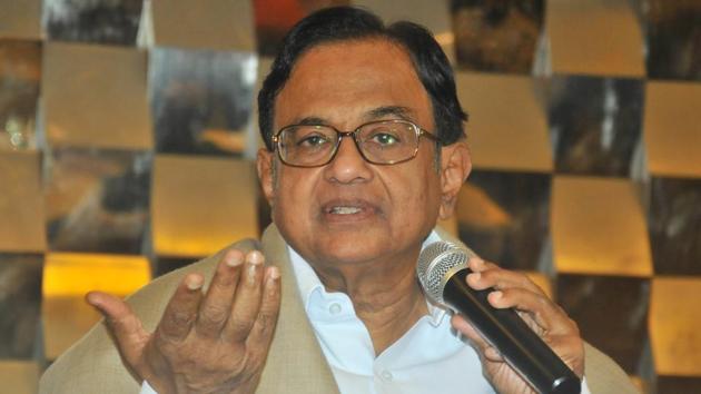 P Chidambaram said that after the conclusion of three phases of elections, which has covered 303 Lok Sabha seats, the Congress and its allies have a significant lead over the BJP-led National Democratic Alliance (NDA). (HT) P Chidambaram said that after the conclusion of three phases of elections, which has covered 303 Lok Sabha seats, the Congress and its allies have a significant lead over the BJP-led National Democratic Alliance (NDA). (HT)