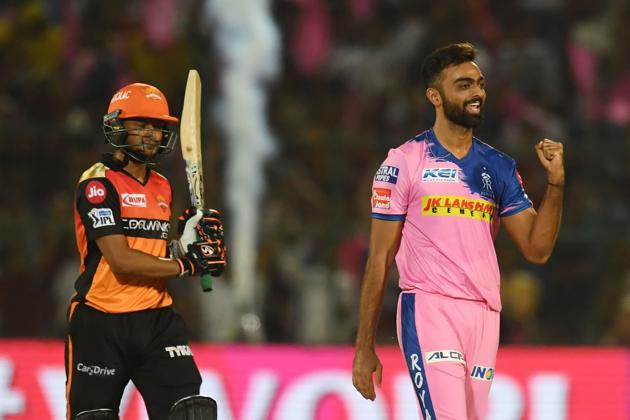 Thereafter, the Rajasthan Royals pulled things back with six wickets for 34 runs. (AFP) Thereafter, the Rajasthan Royals pulled things back with six wickets for 34 runs. (AFP)