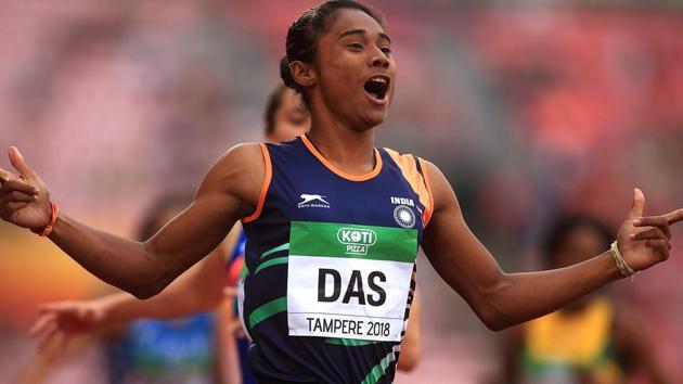 A file photo of Hima Das. (Getty Images for IAAF)