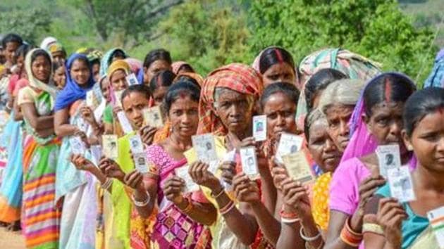 Thirteen out of 25 seats in Rajasthan will go to polls today.(PTI File Photo)