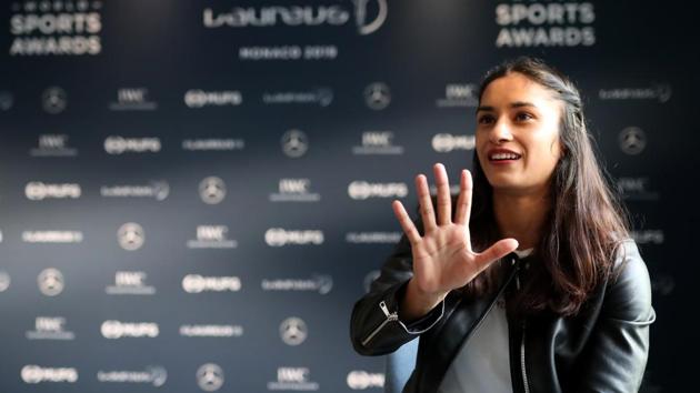 MONACO, MONACO - FEBRUARY 18: Laureus World Comeback Of The Year 2019 Nominee Vinesh Phogat speaks during a media interview on February 18, 2019 in Monaco, Monaco. (Photo by Boris Streubel/Getty Images for Laureus)(Getty Images for Laureus)