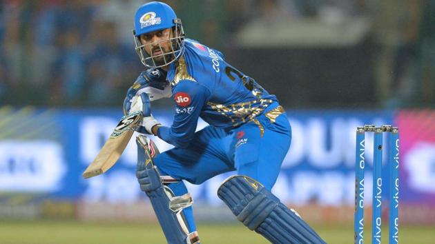 Mumbai Indians cricketer Krunal Pandya plays a shot during the 2019 Indian Premier League (IPL). (AFP) Mumbai Indians cricketer Krunal Pandya plays a shot during the 2019 Indian Premier League (IPL). (AFP)