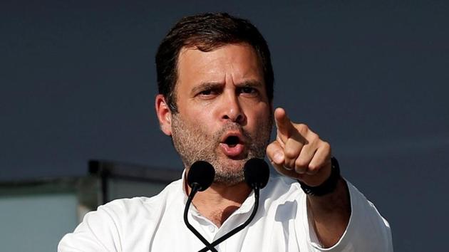 Congress president Rahul Gandhi offered to file a fresh affidavit in the Rafale contempt case after the Supreme Court made it clear that the judges weren’t convinced with his last affidavit that ran into 22 pages but did not spell out that he regretted his statement. This would be Gandhi’s third affidavit in the contempt case filed against him by BJP lawmaker Meenakshi Lekhi. (Amit Dave / REUTERS File) Congress president Rahul Gandhi offered to file a fresh affidavit in the Rafale contempt case after the Supreme Court made it clear that the judges weren’t convinced with his last affidavit that ran into 22 pages but did not spell out that he regretted his statement. This would be Gandhi’s third affidavit in the contempt case filed against him by BJP lawmaker Meenakshi Lekhi. (Amit Dave / REUTERS File)