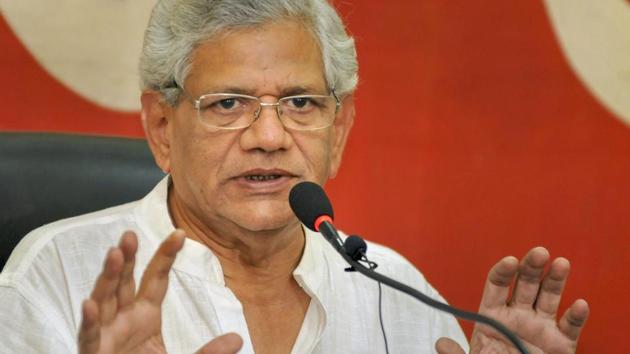 Communist Party of India (Marxist) general secretary Sitaram Yechury says the Left is ready to play a big role in forming an alternative, secular government at the Centre.(PTI File Photo)