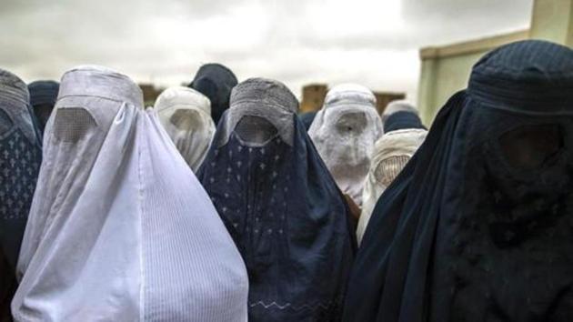 The Shiv Sena on Wednesday called for a ban on the use of the burqa as it threw its weight behind a similar plan being mulled by the Sri Lankan government in the wake of the Easter terror strikes which claimed over 250 lives.(FILE PHOTO) The Shiv Sena on Wednesday called for a ban on the use of the burqa as it threw its weight behind a similar plan being mulled by the Sri Lankan government in the wake of the Easter terror strikes which claimed over 250 lives.(FILE PHOTO)