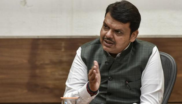 Chief minister Devendra Fadnavis, who played a crucial role in forming the BJP-Sena alliance, is aiming to return to power. He has started preparations by taking key Opposition leaders into the BJP fold to increase the party’s tally. (Kunal Patil/HT Photo) Chief minister Devendra Fadnavis, who played a crucial role in forming the BJP-Sena alliance, is aiming to return to power. He has started preparations by taking key Opposition leaders into the BJP fold to increase the party’s tally. (Kunal Patil/HT Photo)