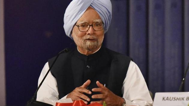 Former Prime Minister Manmohan Singh(Vipin Kumar/HT File PHOTO)